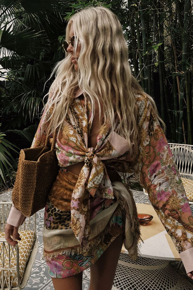 Elysian Collective Spell And The Gypsy Collective Lovers And Dreamers Shirt Champagne