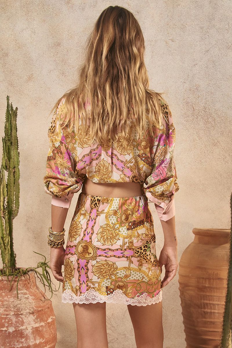 Elysian Collective Spell And The Gypsy Collective Lovers And Dreamers Shirt Champagne