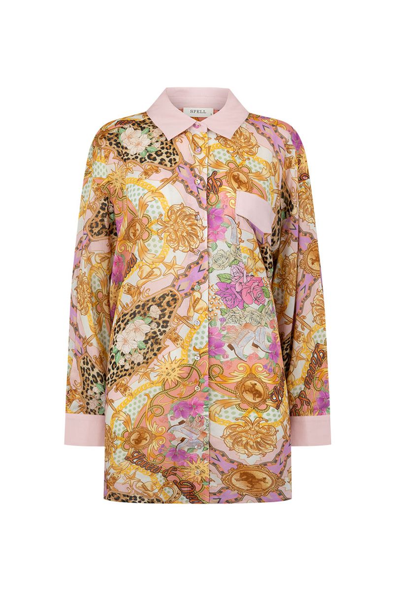 Elysian Collective Spell And The Gypsy Collective Lovers And Dreamers Shirt Champagne