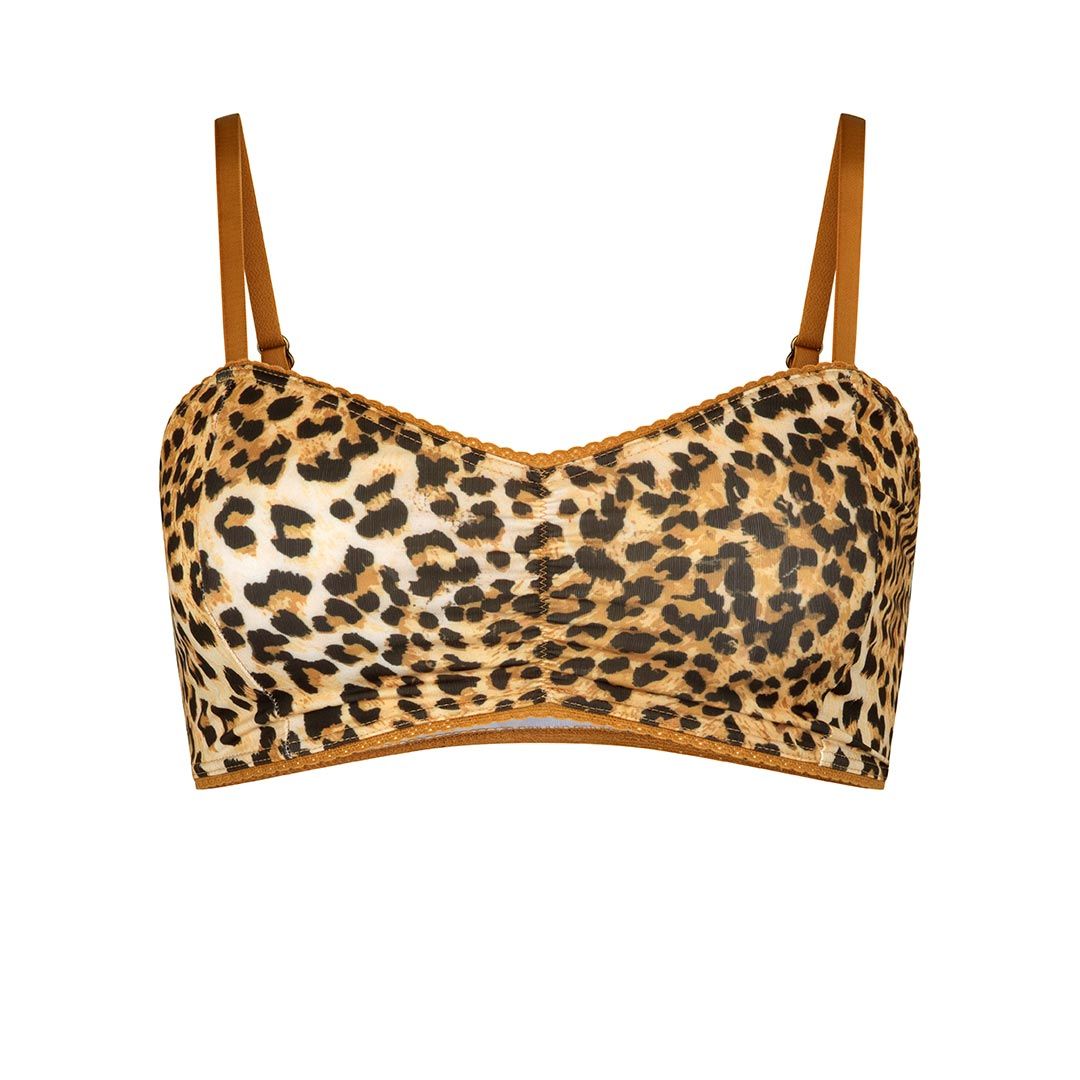 Elysian Collective Spell And The Gypsy Collective Samantha Bralette Vintage Leopard
