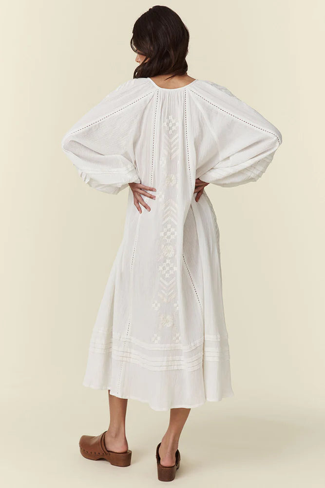 Elysian Collective Spell And The Gypsy Collective Sandbar Gown White