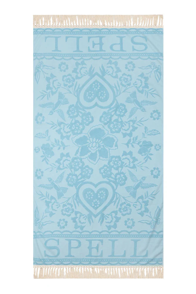 Elysian Collective Spell And The Gypsy Collective Love Note Towel Sky