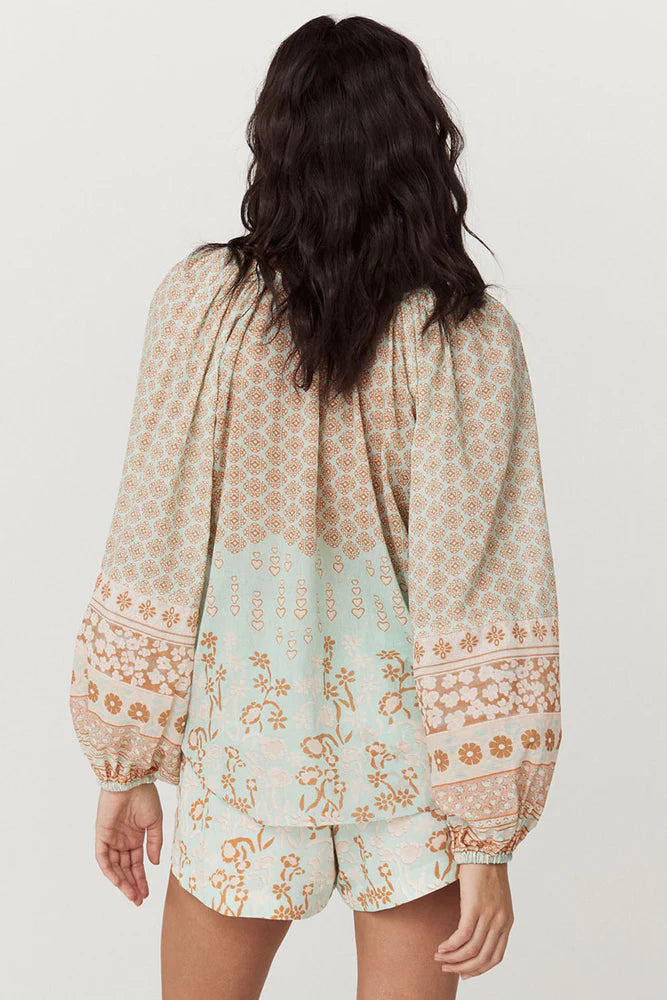 Elysian Collective Spell And The Gypsy Collective Sweet Nothings Blouse Peppermint