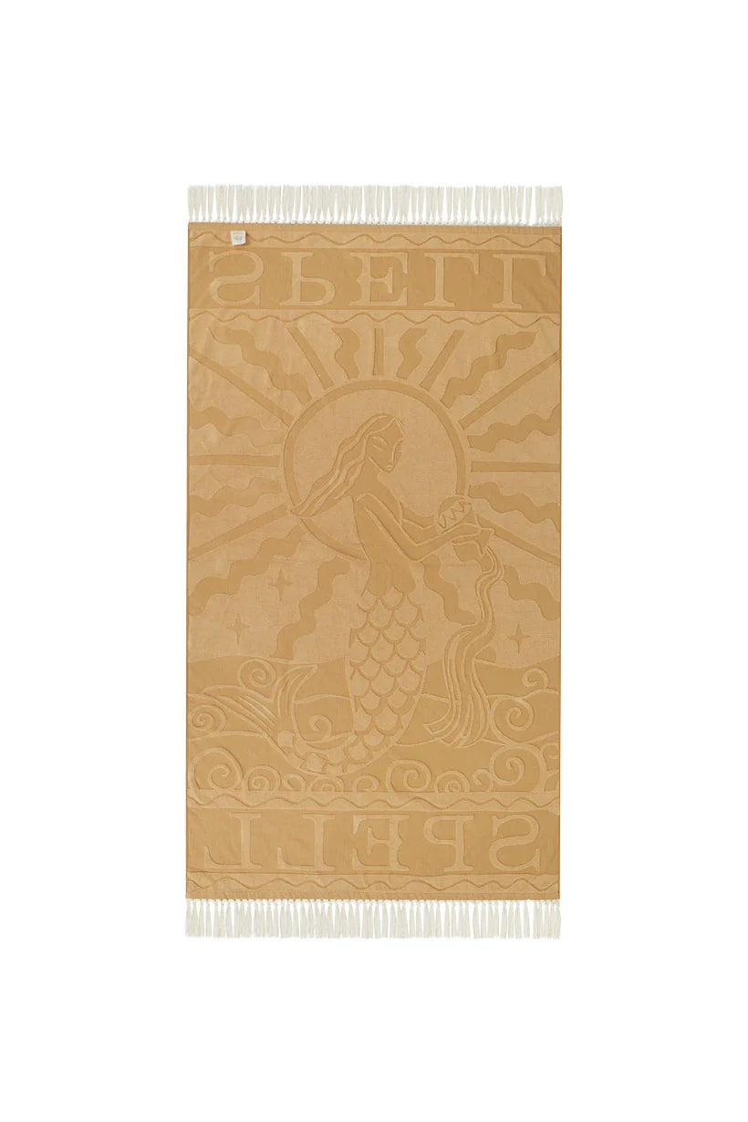 Elysian Collective Spell Aquarius Towel Sunkissed