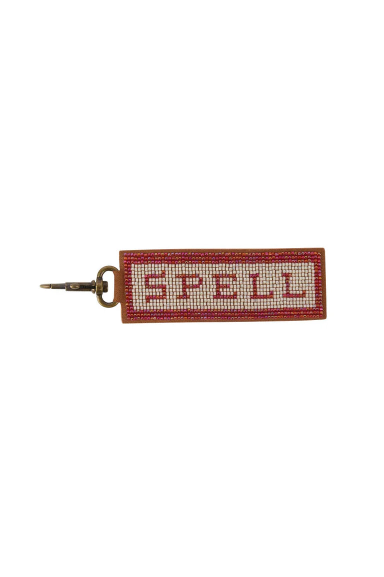 SPELL - BEADED KEY RING