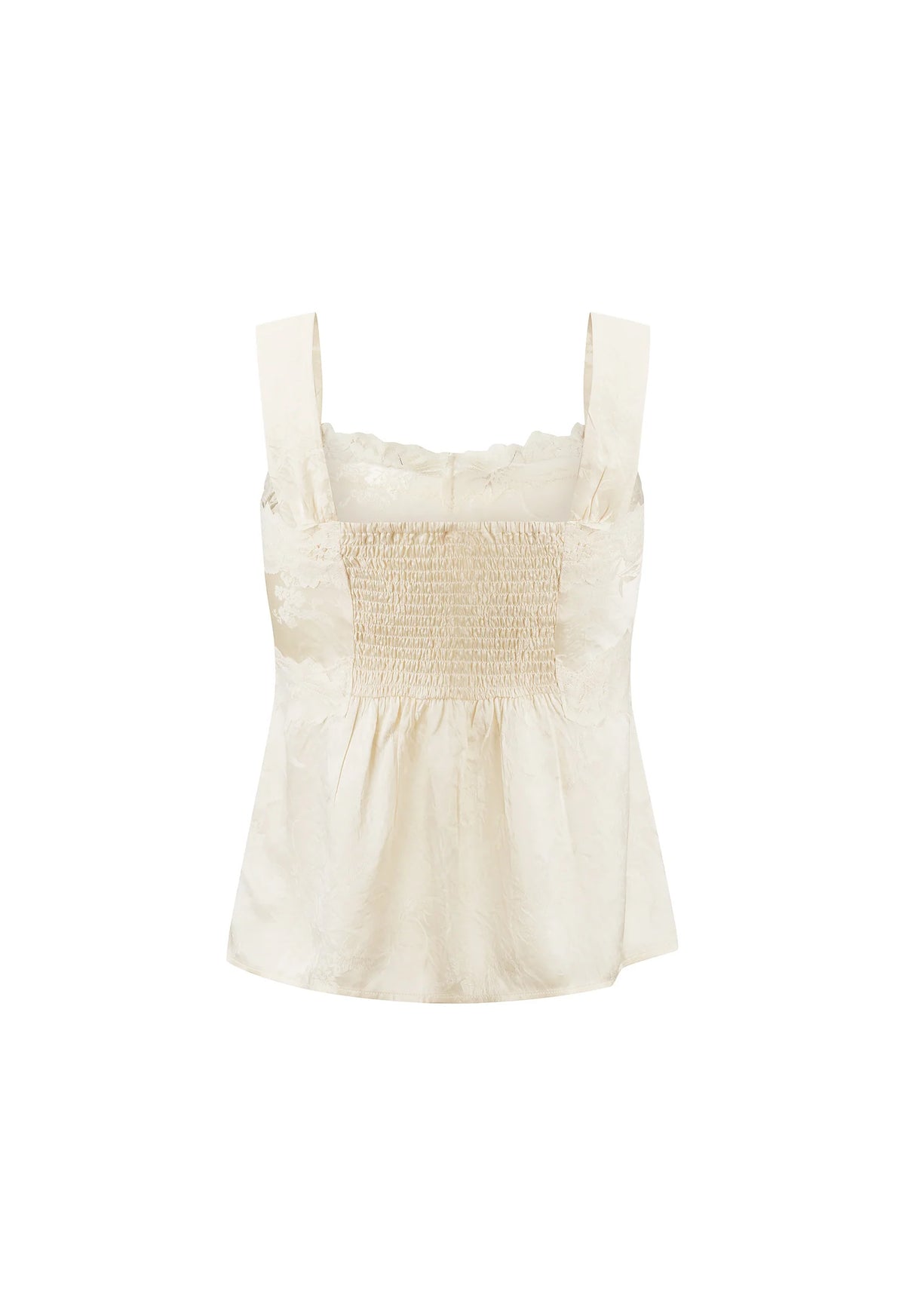 Elysian Collective Spell Dubois Lace Cami Pearl