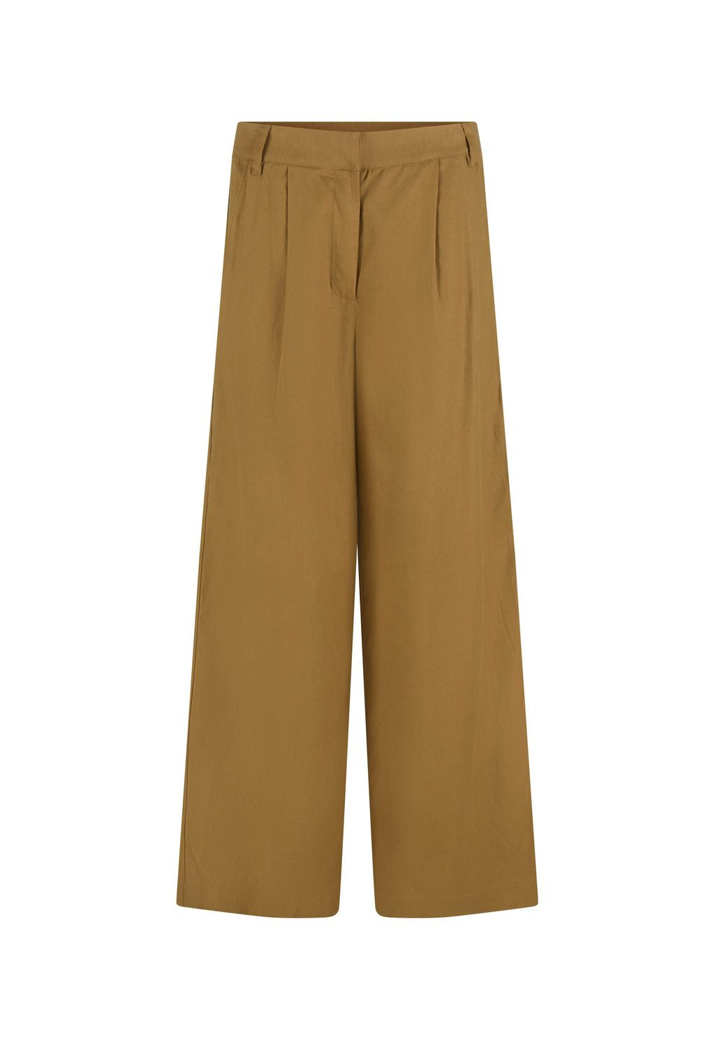 Elysian Collective Spell London Pleated Pant Tan