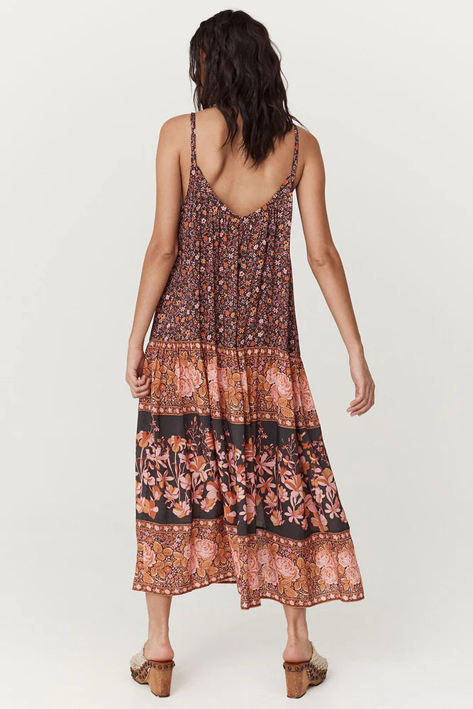 Elysian Collective Spell Love Jetty Strapless Maxi Dress Balmy Nights