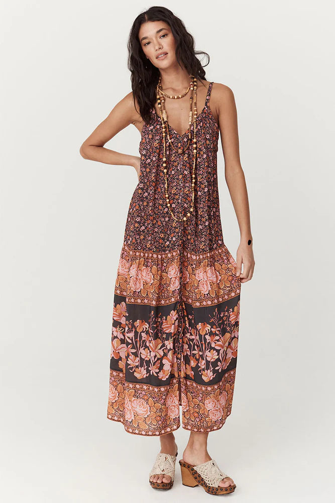 Elysian Collective Spell Love Jetty Strapless Maxi Dress Balmy Nights