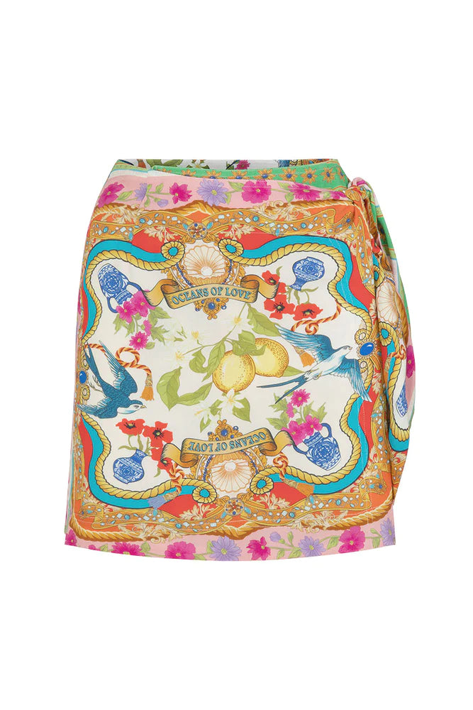 Elysian Collective Spell Maddelena Wrap Skirt