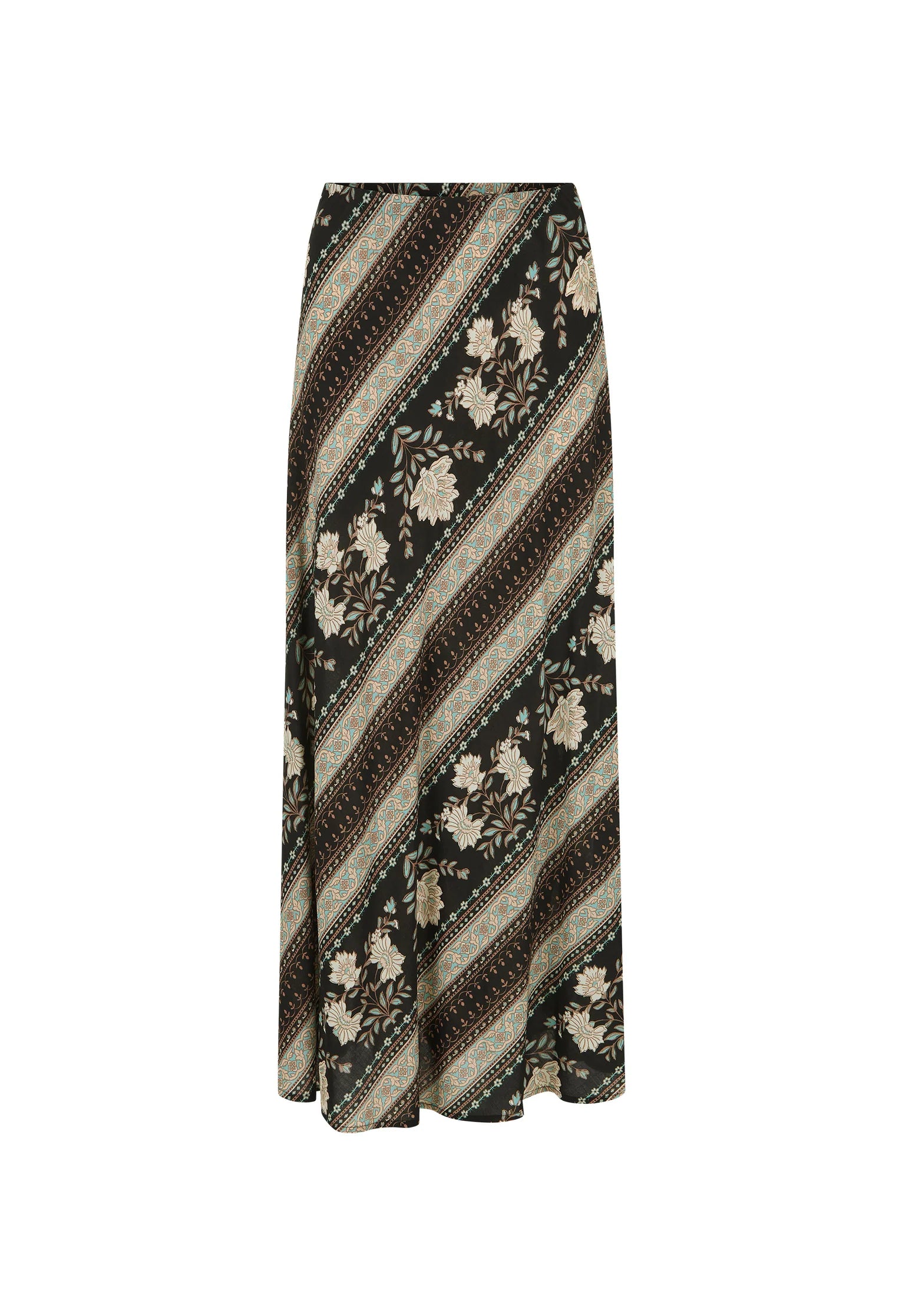 Elysian Collective Spell Petalwood Maxi Skirt Nightfall