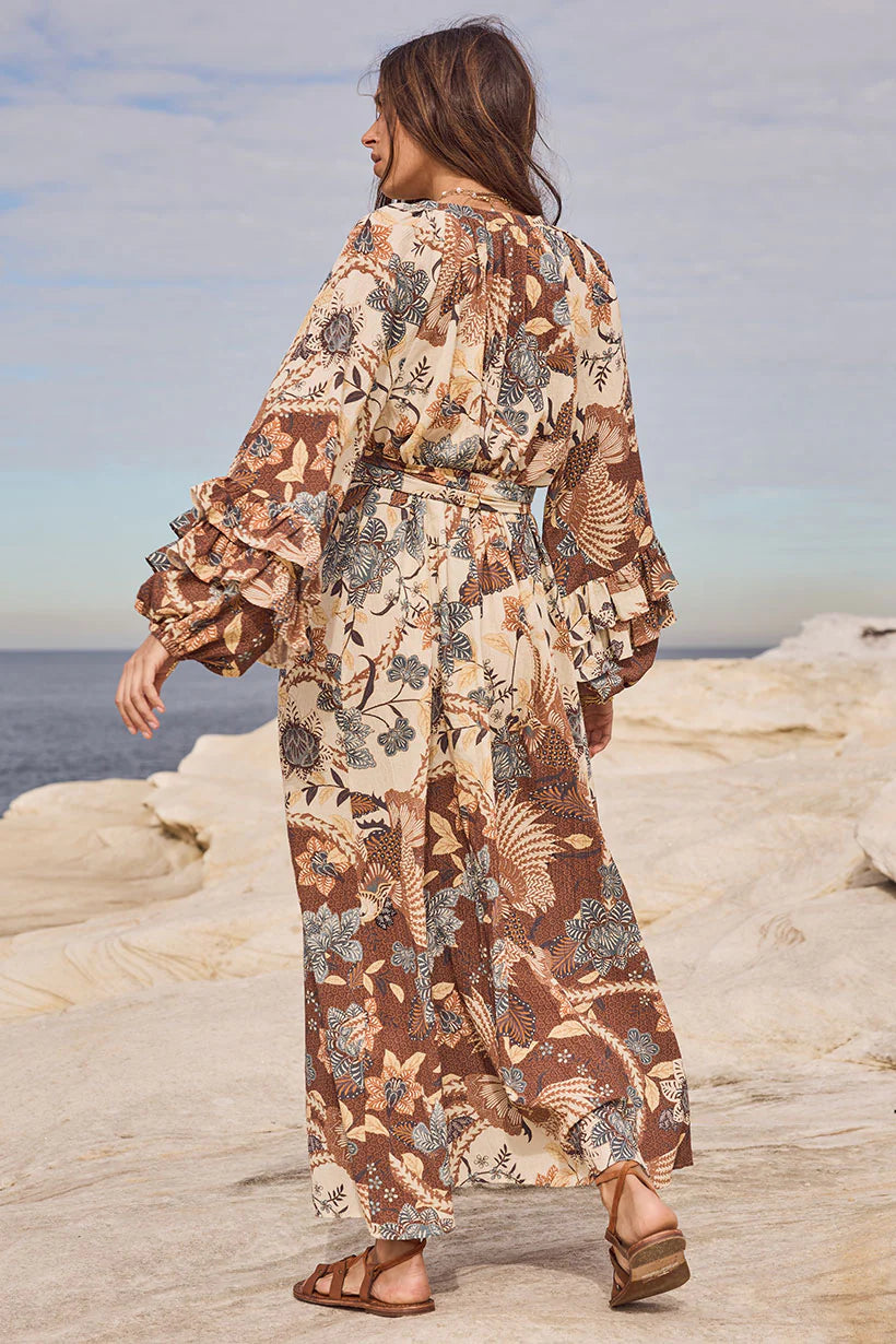 Elysian Collective Spell Volcano Goddess Gown Coconut