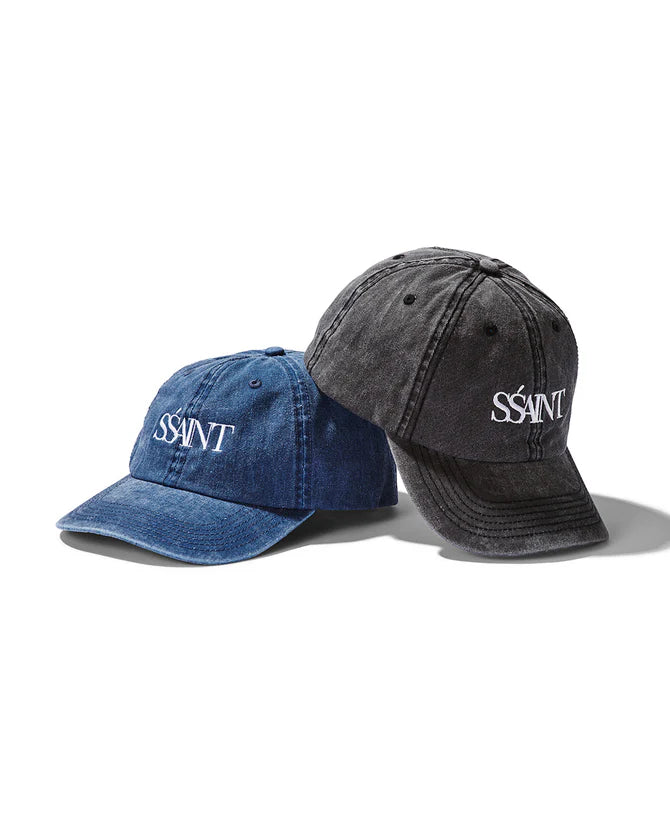 Elysian Collective Ssaint Cap Blue Acid Wash