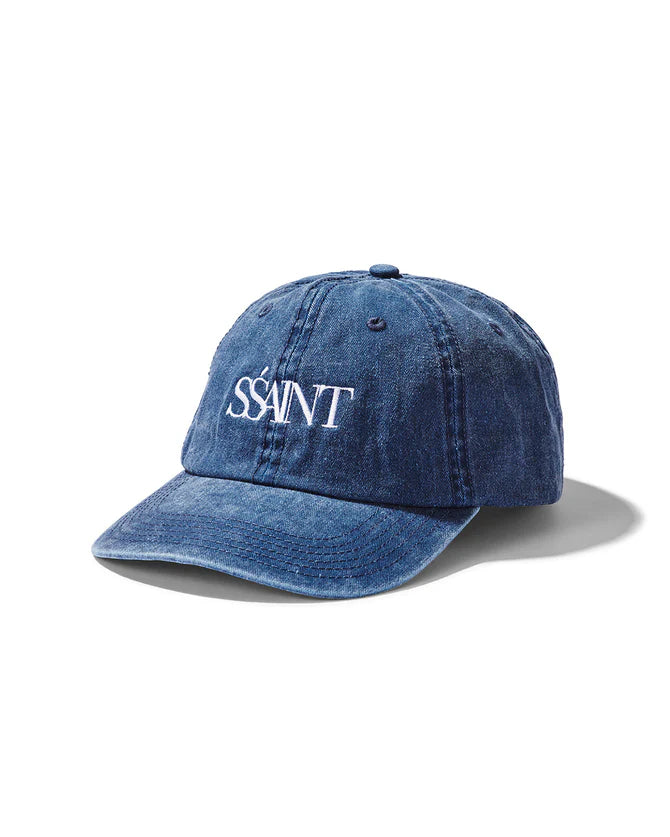 Elysian Collective Ssaint Cap Blue Acid Wash