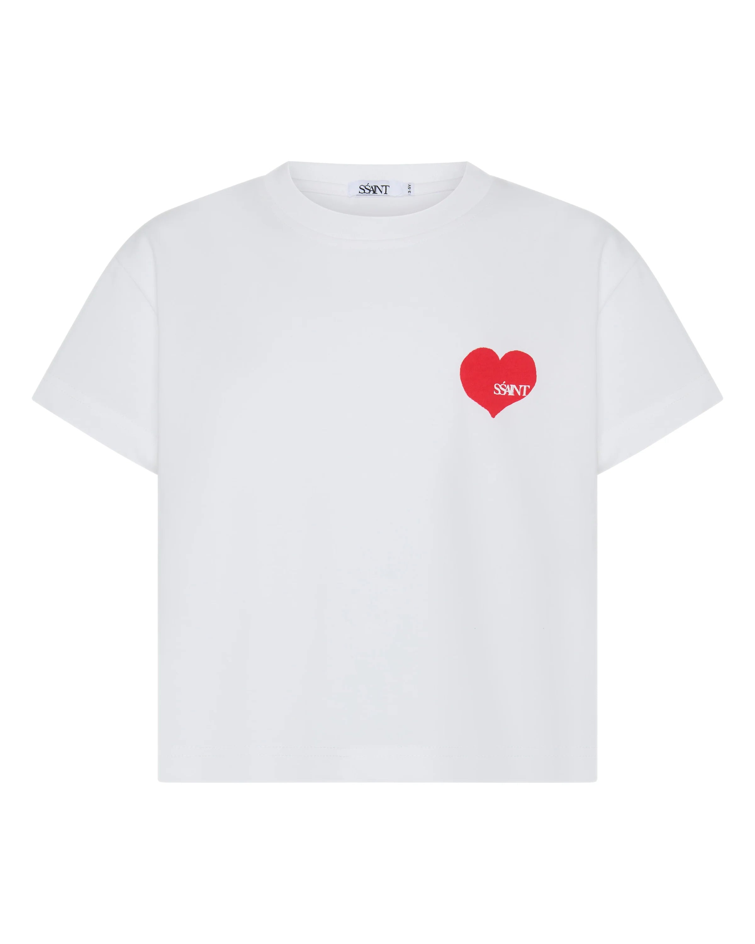 Elysian Collective Ssaint Kids Heart Tee Red