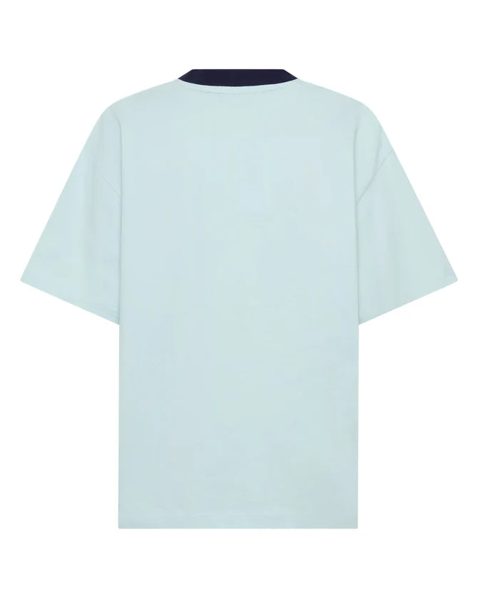 Elysian Collective Ssaint Reflective V Neck Tee Mint