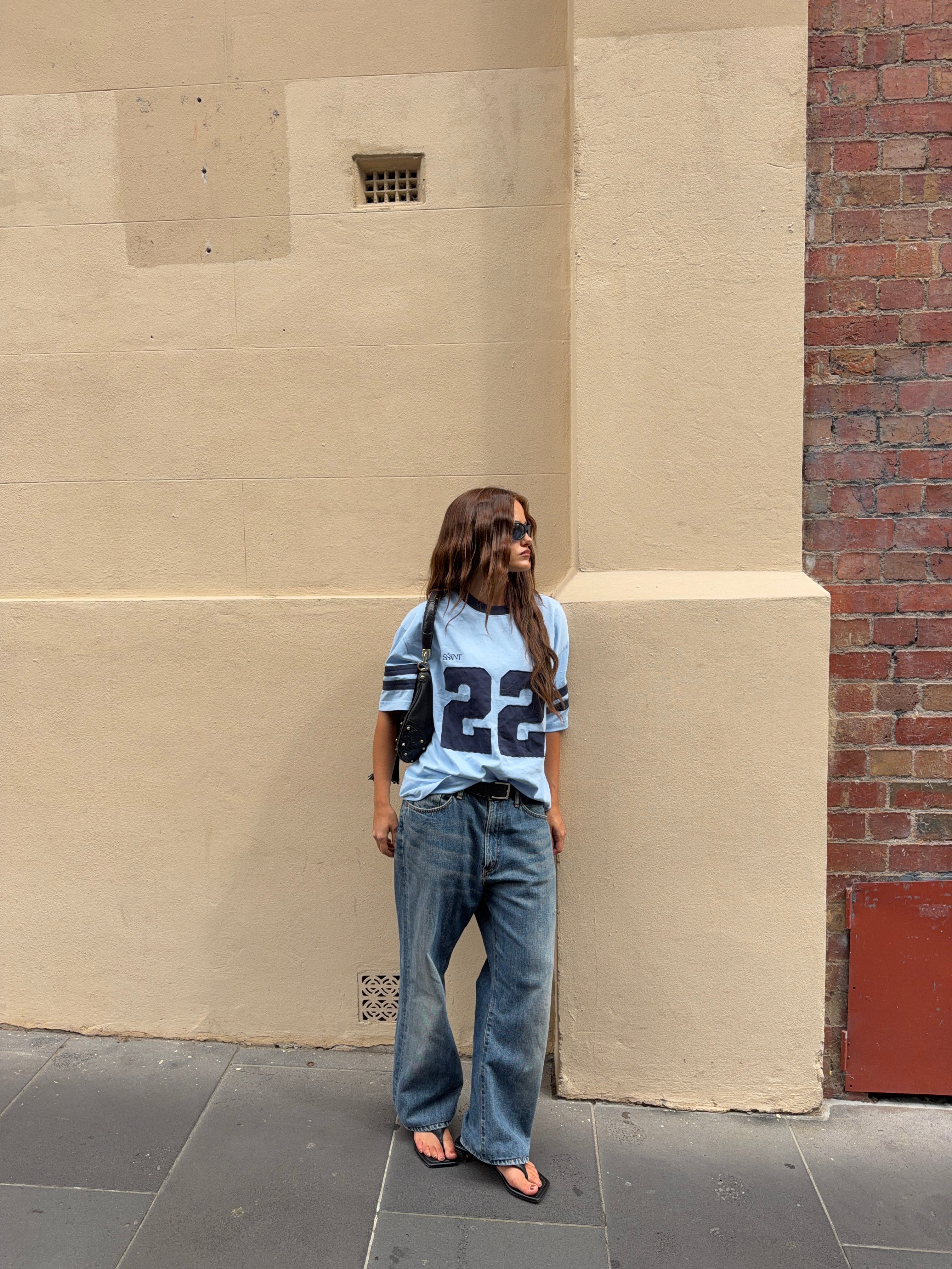 Elysian Collective Ssaint Twenty Two Motion Tee Powder Blue