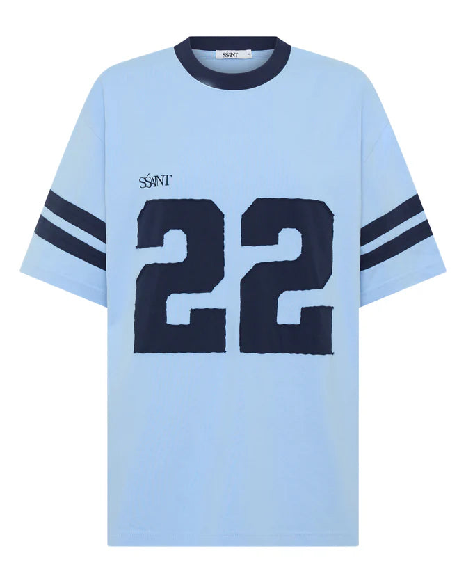 Elysian Collective Ssaint Twenty Two Motion Tee Powder Blue