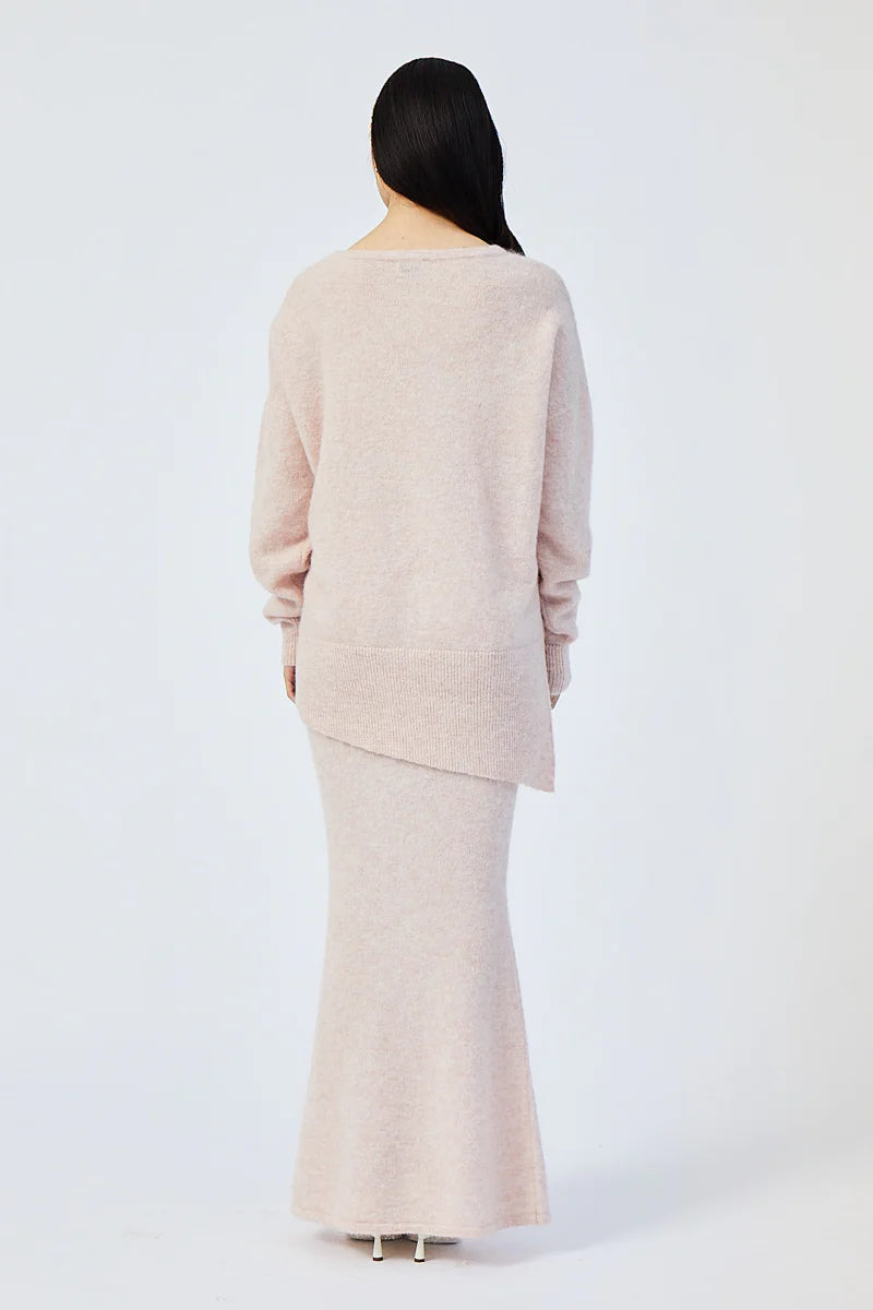 Elysian Collective Suboo Mollie Knit Skirt Light Pink