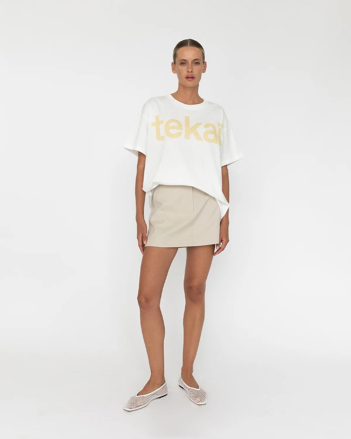Elysian Collective Tekai Avalon Tee White Yellow