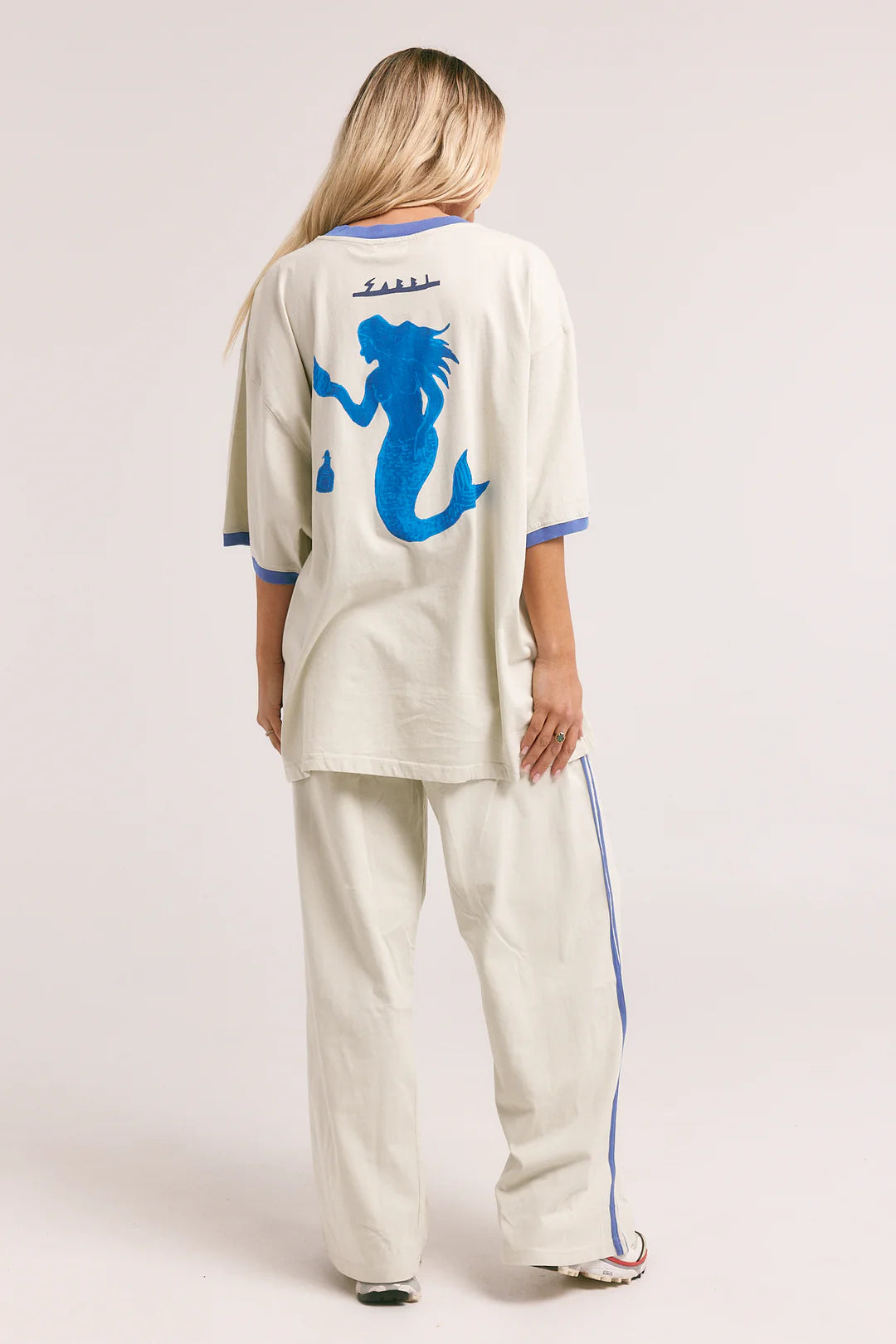 Elysian Collective Sabbi The Very Oversized Drunken Mermaid Tee Ice