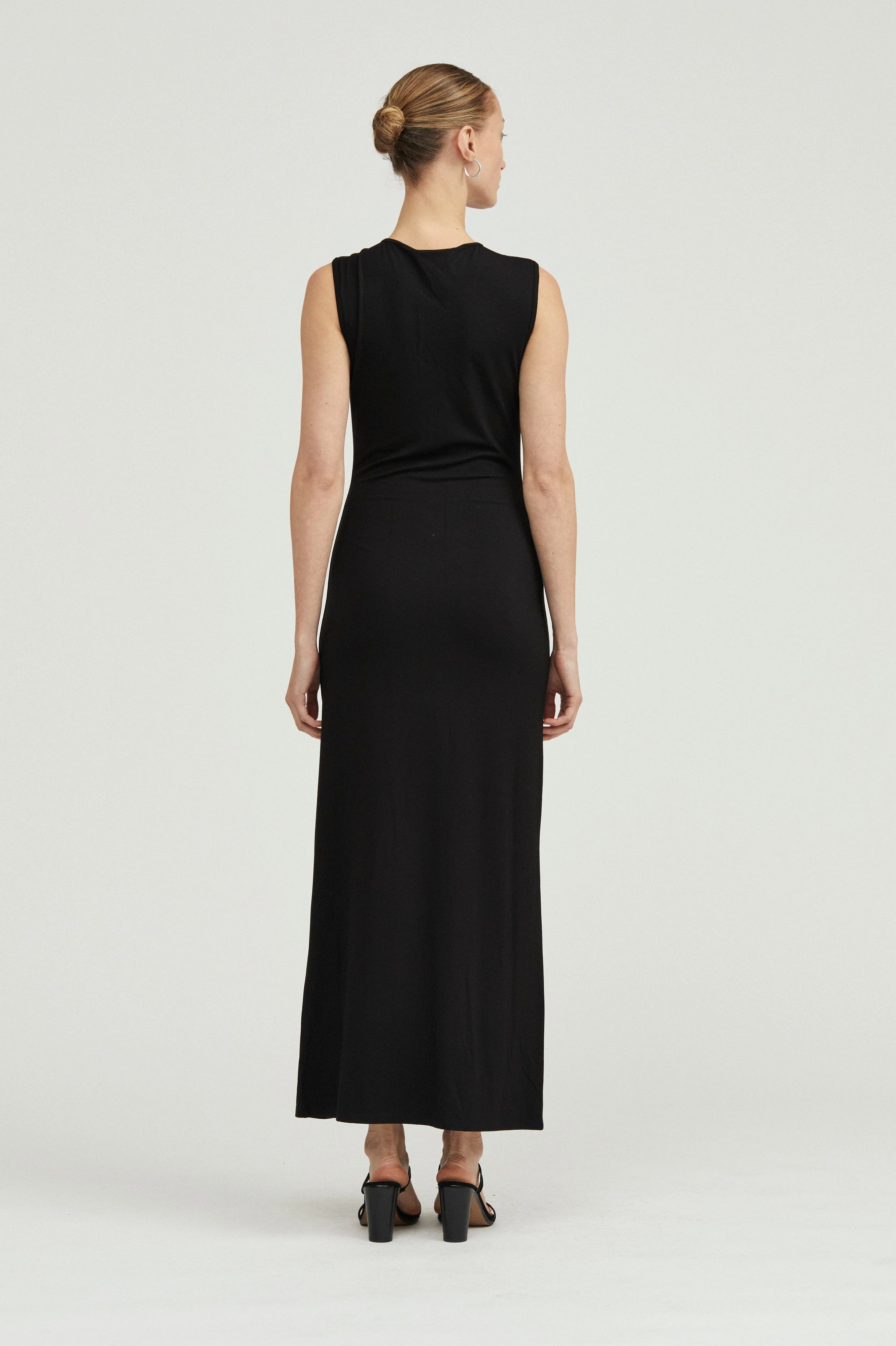 Elysian Collective Third Form Hidden Gem Tank Maxi Dress Black