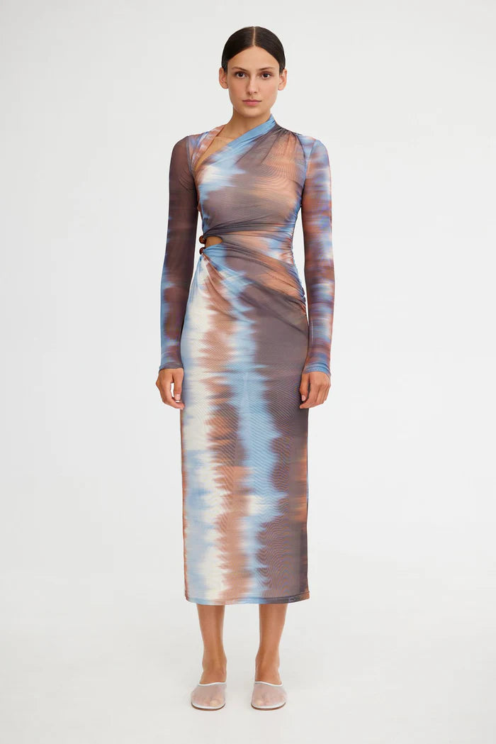 Elysian Collective Significant Other Nina Midi Dress Mist