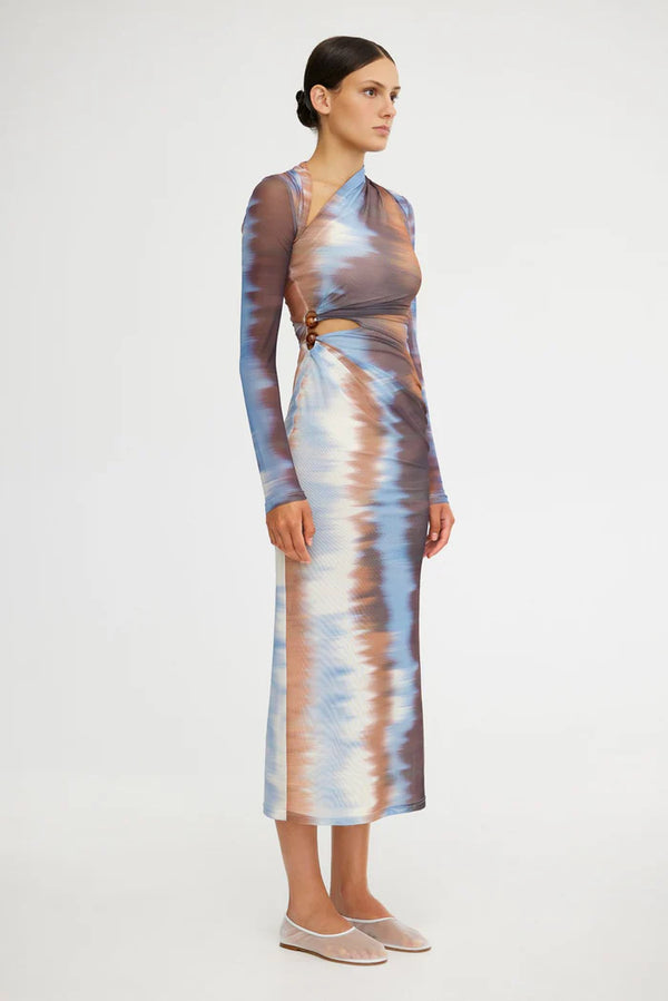 Elysian Collective Significant Other Nina Midi Dress Mist