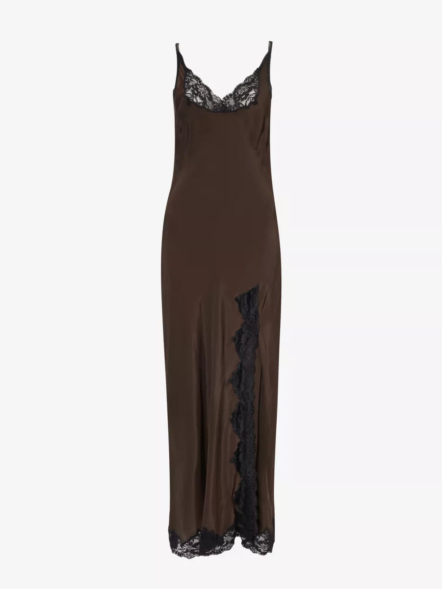 bec and bridge black slip dress Elina Dress in Black