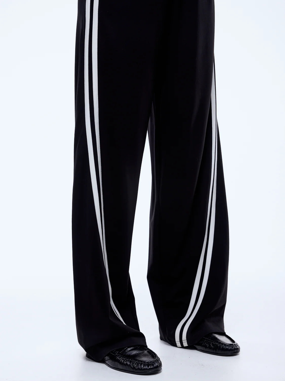 Elysian Collective Ena Pelly Valentina Jersey Pant Black / Off White