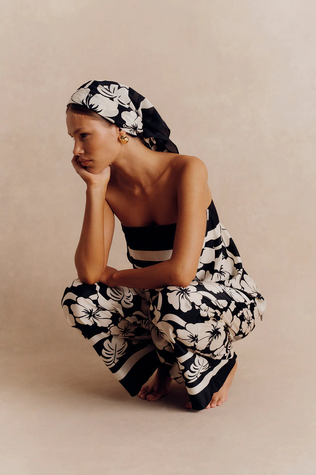 Elysian Collective - Hansen & Gretel Franca Bodice tropical ink 