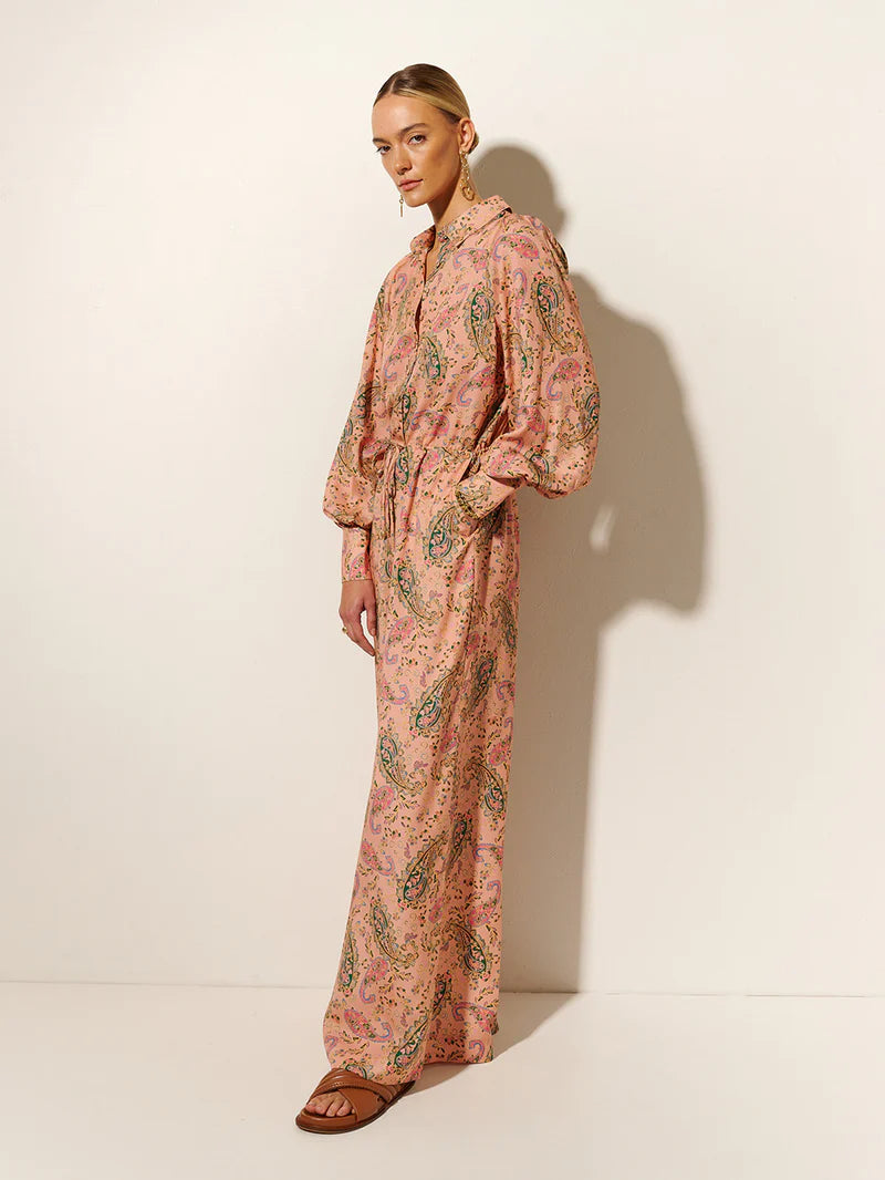 Elysian Collective - Kivari Isha Jumpsuit (Pink Paisley))