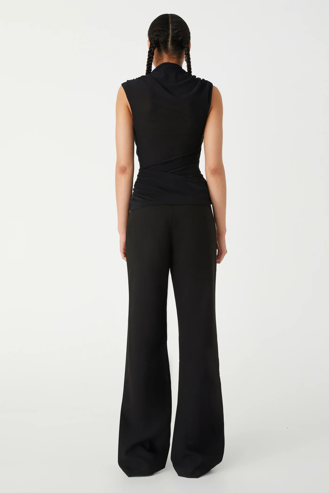 Elysian Collective Misha Tulla Top Black