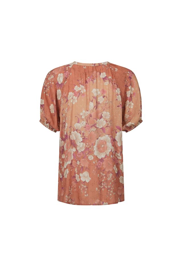 Elysian Collective Spell Isola Short Sleeve Blouse Sunfade