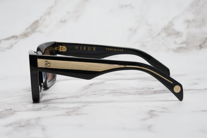 Elysian Collective Vieux Eyewear Versaille Noir 