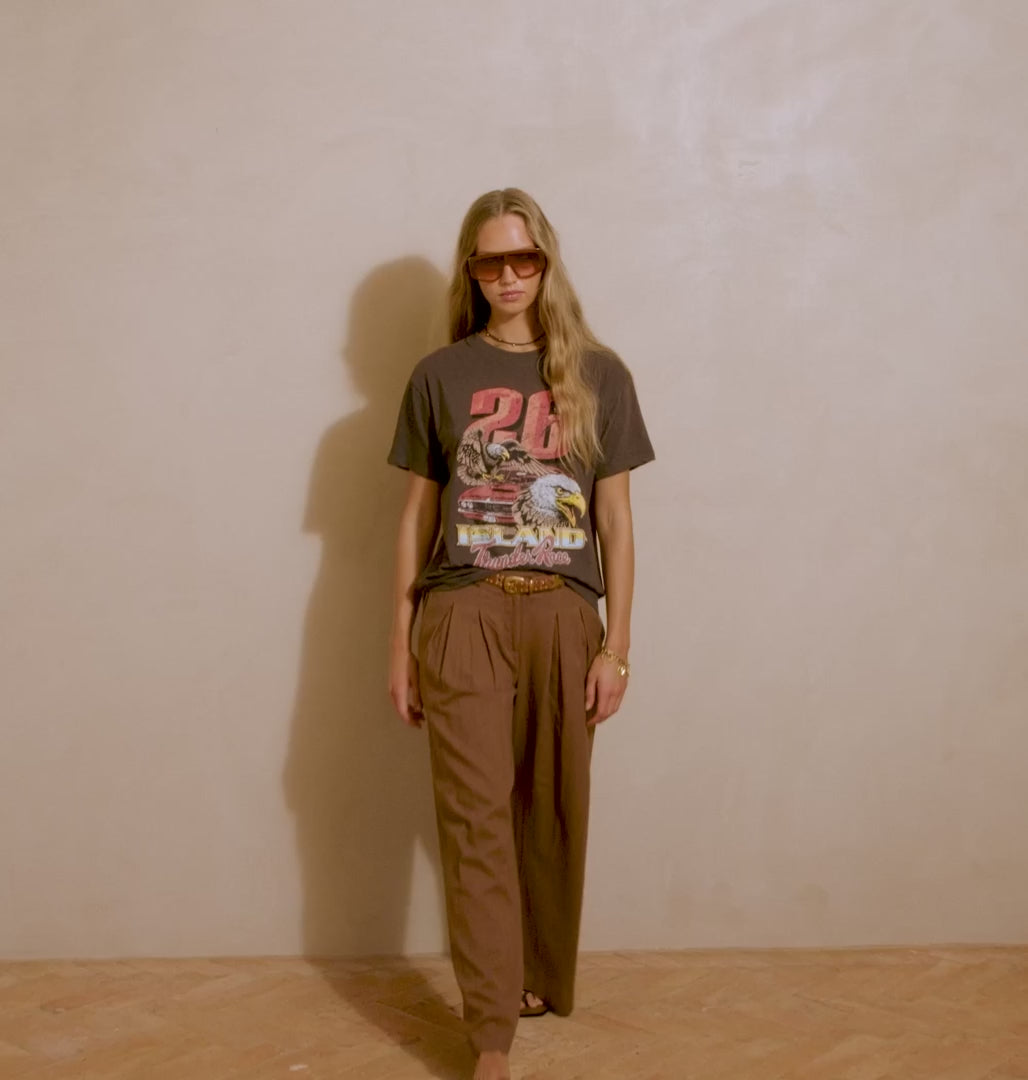 Elysian Collective Spell Island Thunder Tee Charcoal