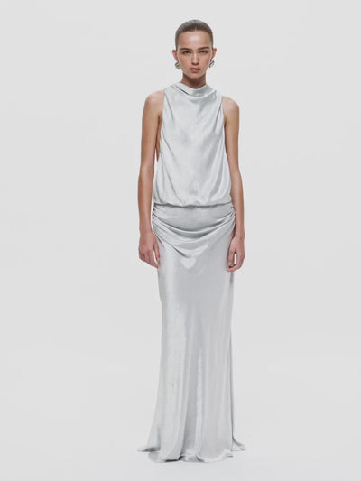 Elysian Collective Bec + Bridge Juna Maxi Dress Silver