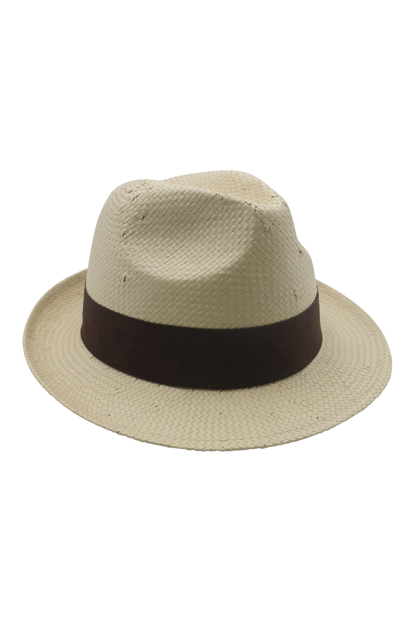 ACE OF SOMETHING -Zwartkop Beige & Brown Unisex Trilby