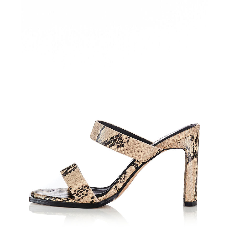 Alias Mae - Cleo in Beige Snake FINAL SALE