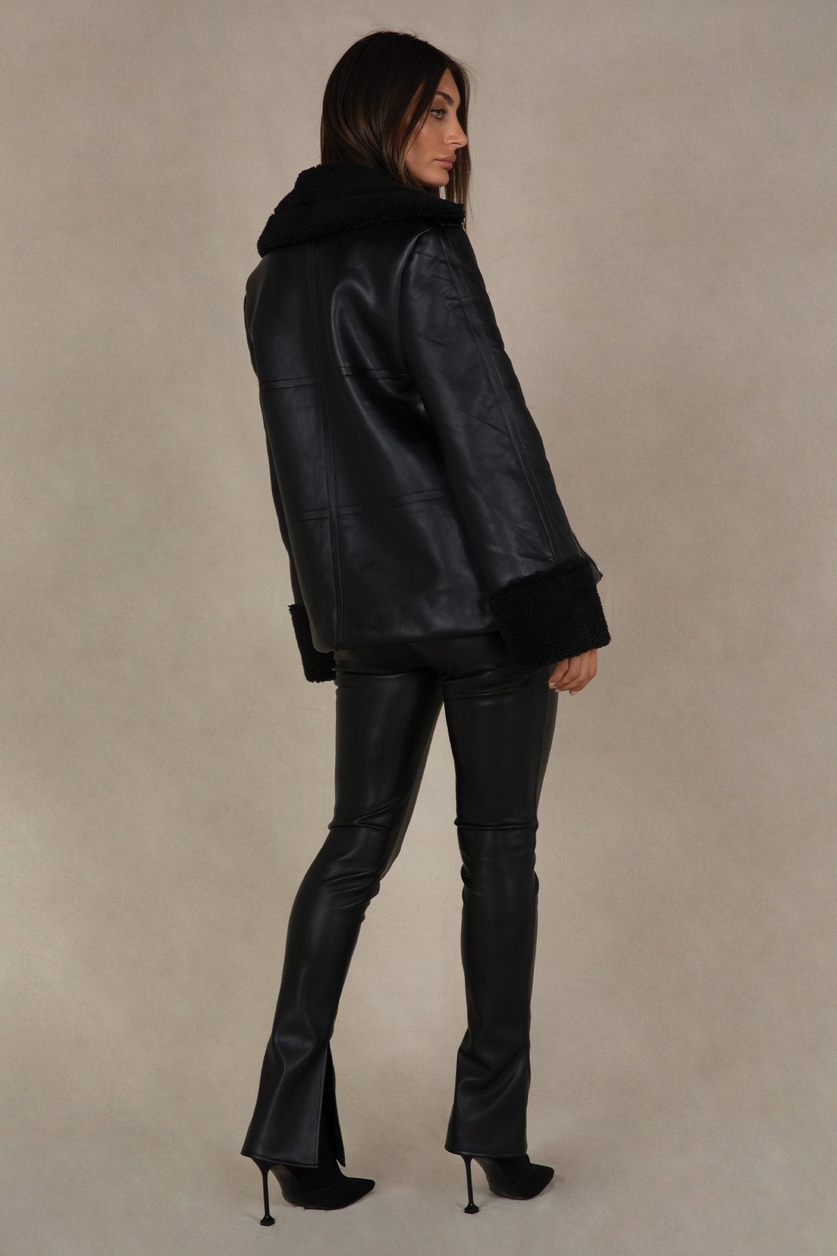 MISHA - SAVALA JACKET (FAUX LEATHER)