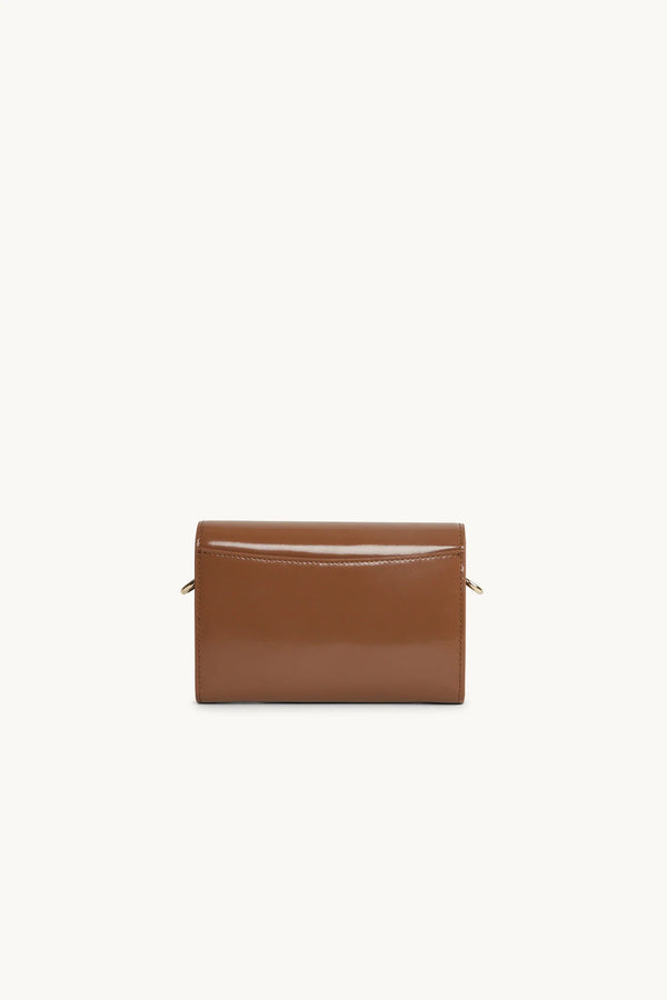 Elysian Collective Dylan Kain The Juicy Patent Wallet in Light Gold