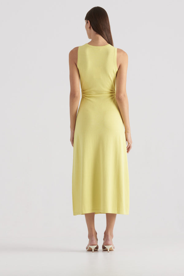 Elysian Collective Elka Collective Theresa Knit Dress in Citrus
