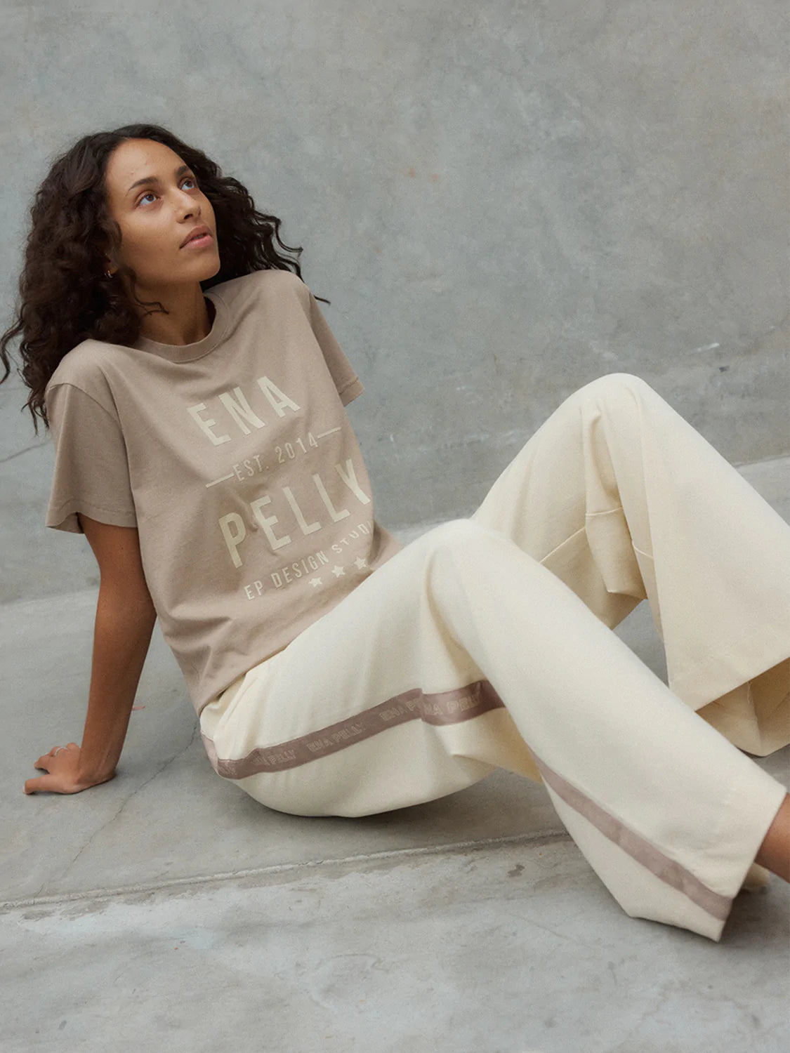 Elysian Collective Ena Pelly Bronte Suit Pant Butter