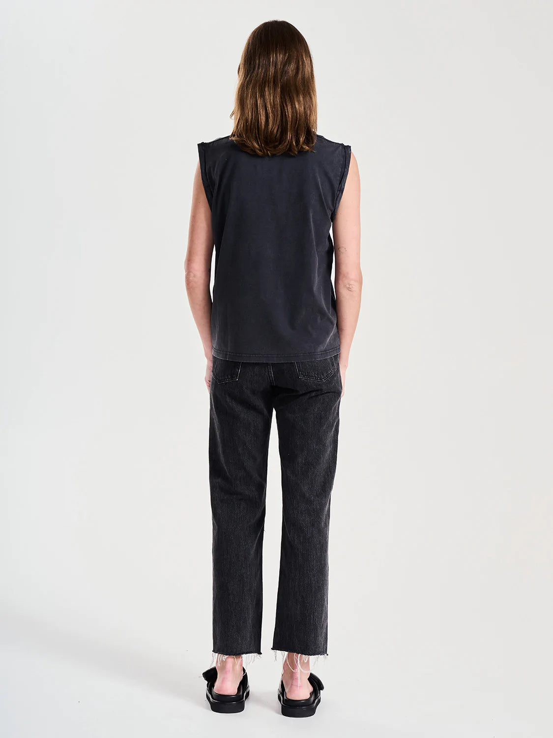 Elysian Collective Ena Pelly Ena Logo Tank vintage Black