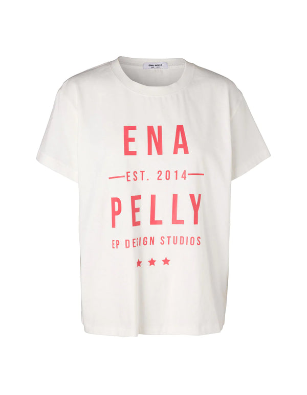 Elysian Collective Ena Pelly Stacked Text Tee