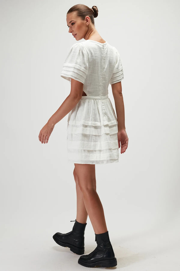 RUE STIIC - Julie Mini Dress (White)