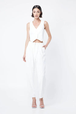 Elysian Collective MOSSMAN The Como Pant in White