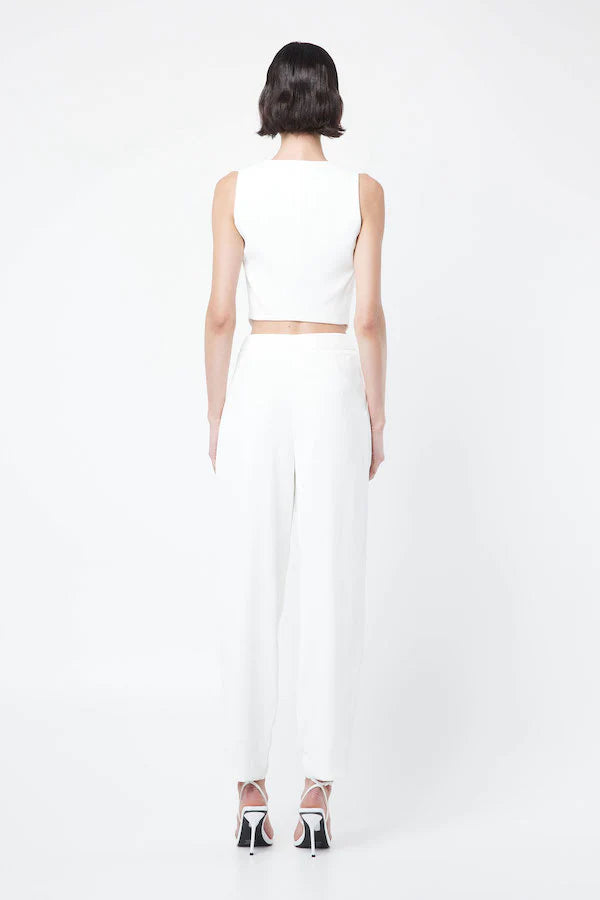 Elysian Collective MOSSMAN The Como Pant in White