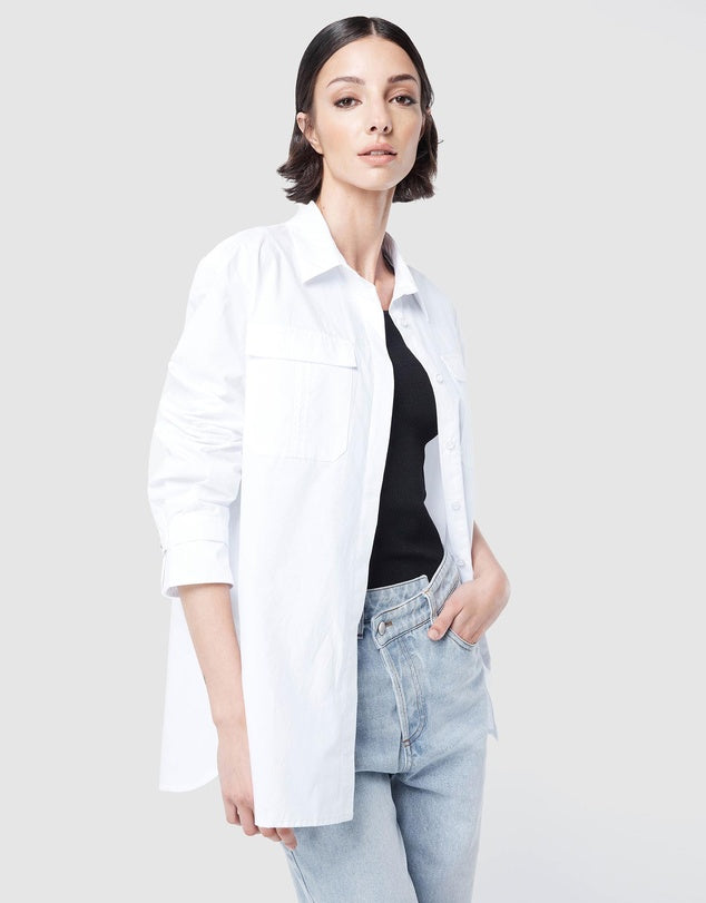 Elysian Collective Mossman The Amalfi Shirt in White