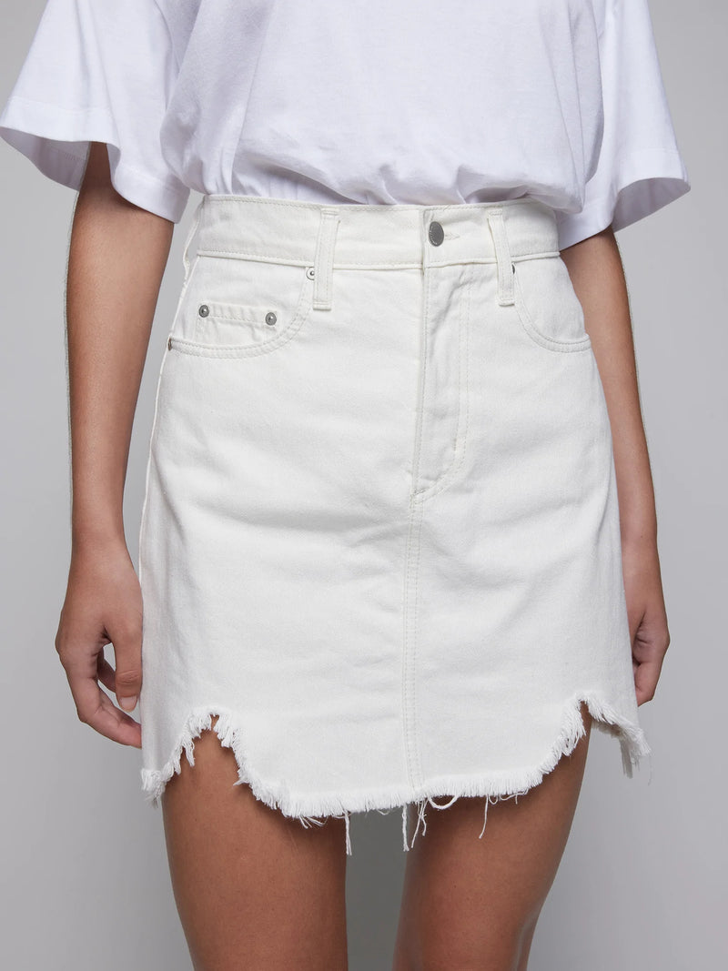 NOBODY DENIM - Piper Skirt (Chalk)